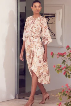 MISA Los Angeles ADINA DRESS> Midi|Dresses