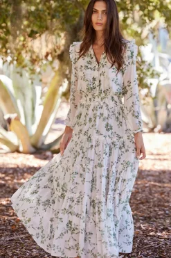 MISA Los Angeles AHREANA DRESS> Engagement Party|Long-sleeve