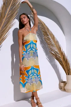 MISA Los Angeles ASHANTI DRESS> Wedding Guest|Midi