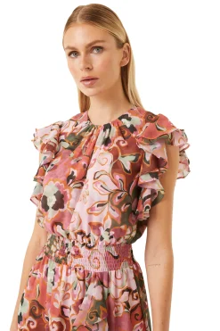 MISA Los Angeles DALITA DRESS><noscript><img width=