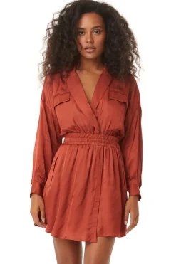 MISA Los Angeles DANIELLE DRESS> Long-sleeve|Mini