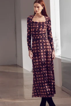 MISA Los Angeles EKAT SKIRT> Matching Sets|Jersey & Mesh