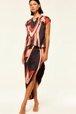 MISA Los Angeles FRANCO SKIRT><noscript><img width=