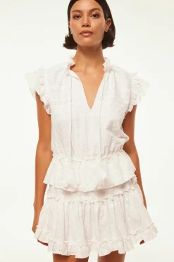 MISA Los Angeles ILIANA DRESS> Honeymoon|Classic White