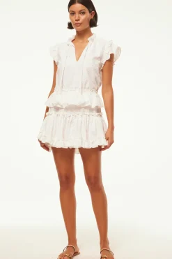 MISA Los Angeles ILIANA DRESS> Honeymoon|Classic White