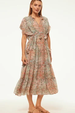 MISA Los Angeles ILYA DRESS> Midi|Exclusives