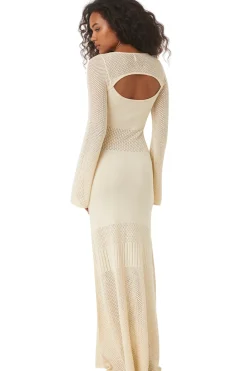 MISA Los Angeles IRENE DRESS> Knit|Long-sleeve