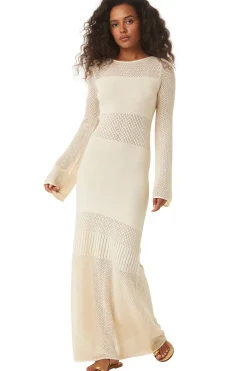 MISA Los Angeles IRENE DRESS> Knit|Long-sleeve