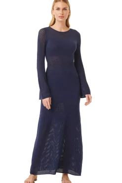 MISA Los Angeles IRENE DRESS> Knit|Long-sleeve