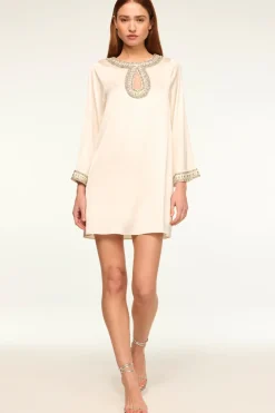 MISA Los Angeles IVY DRESS> Wedding Guest|Long-sleeve