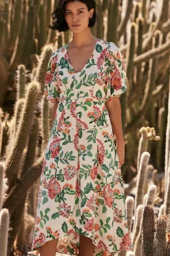MISA Los Angeles JAMILA DRESS> Midi|Dresses
