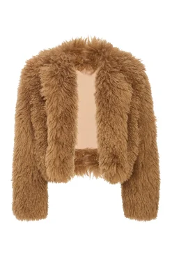 MISA Los Angeles JORDYN FAUX FUR JACKET><noscript><img width=