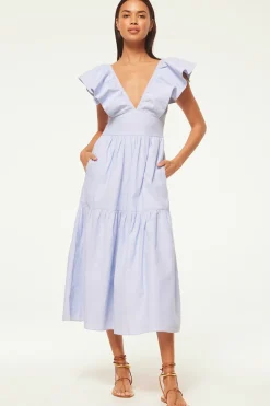 MISA Los Angeles LEONORA DRESS> Midi|Dresses