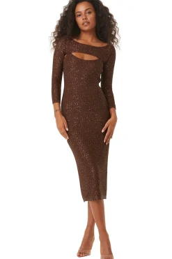 MISA Los Angeles LISETTE DRESS> Knit|Long-sleeve