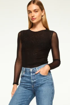 MISA Los Angeles LULA TOP> Jersey & Mesh|Jersey & Mesh