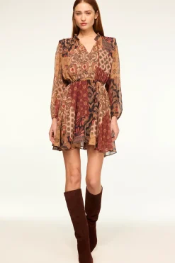 MISA Los Angeles MOLLY DRESS> Long-sleeve|Mini