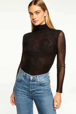 MISA Los Angeles NADJA MESH TOP> Jersey & Mesh|Jersey & Mesh
