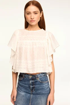 MISA Los Angeles PENELOPE TOP> Classic White|Tops