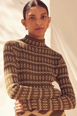 MISA Los Angeles RIVER TOP> Knits|Matching Sets