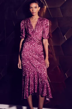 MISA Los Angeles ROSALIE DRESS> Midi|Wedding Guest