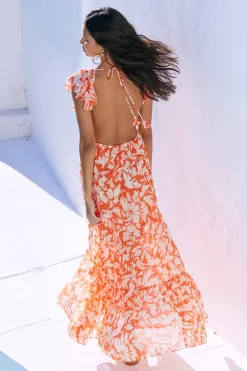 MISA Los Angeles SEPTIMA DRESS> Cut-out|Maxi