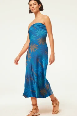 MISA Los Angeles THARA DRESS> Midi|Wedding Guest