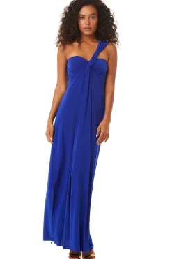 MISA Los Angeles THORA DRESS> Wedding Guest|Jersey & Mesh